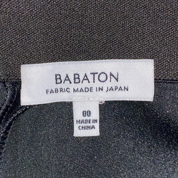 Babaton Pegu Skirt - Vegan Leather Pencil Midi Skirt Black XS - Picture 4 of 12